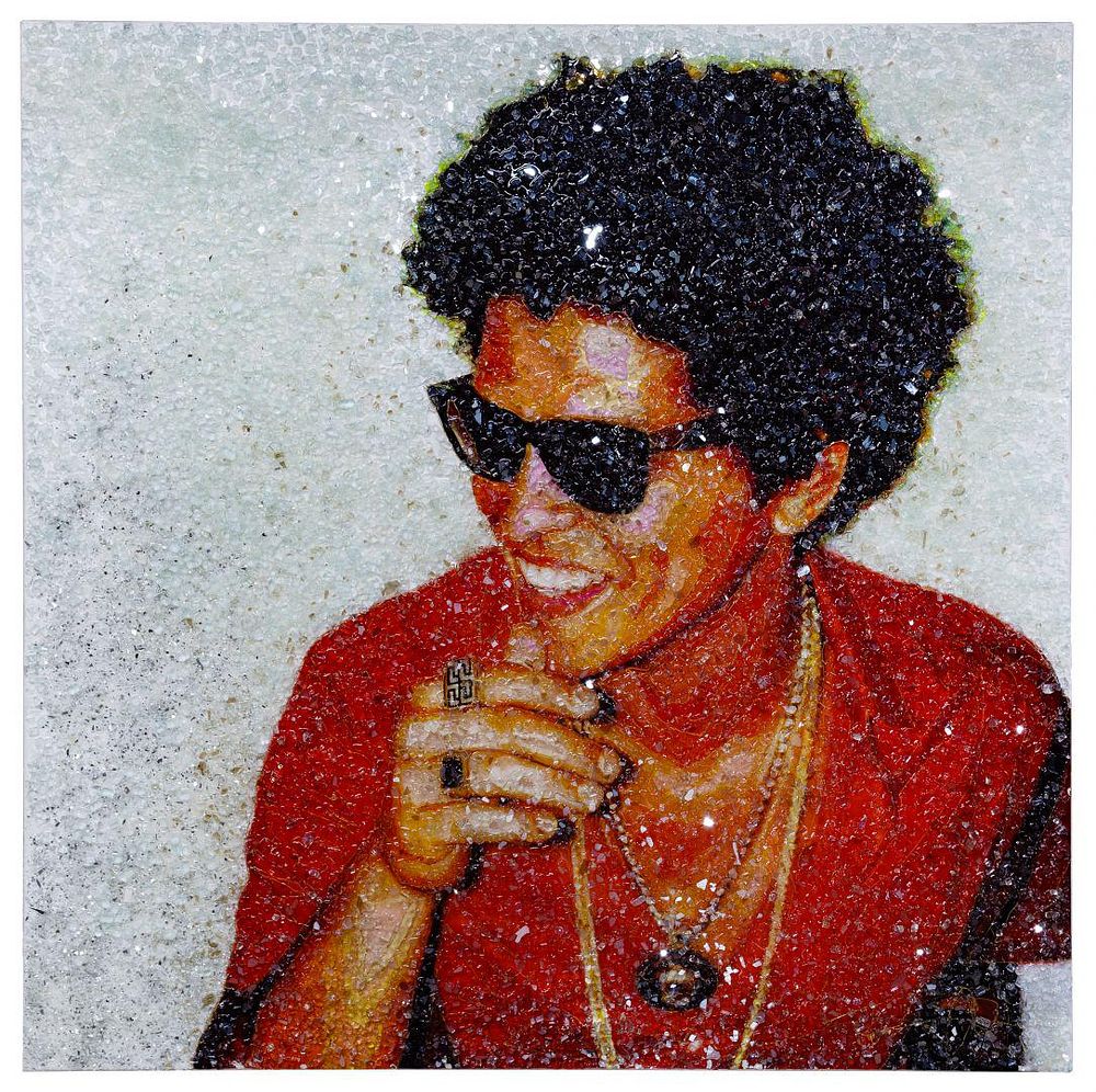 Lot 364: Tiffanie Anderson (American, b.1988) 'Bruno Mars' Mixed
