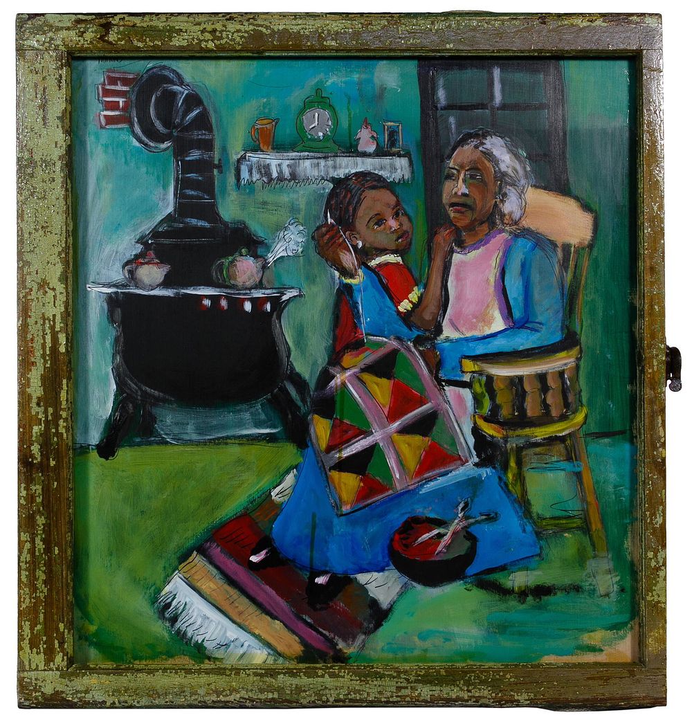 Lot 369: Wayne Manns (American, 20th Century) 'Me & My