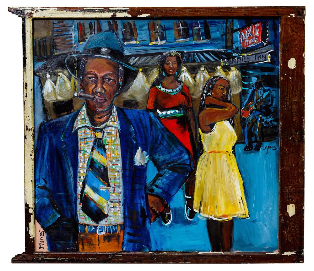 Lot 370: Wayne Manns (American, 20th Century) 'Minnie's Inn'