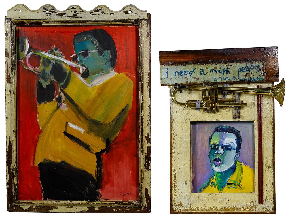 Lot 376: Wayne Manns (American, 20th Century)