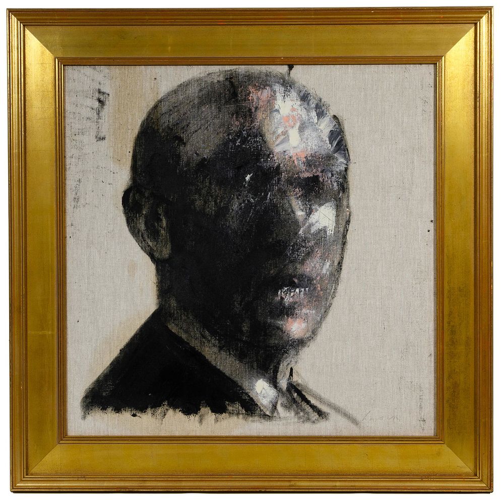 Lot 389: David Harouni (Iranian / American, b.1962) Oil on Linen