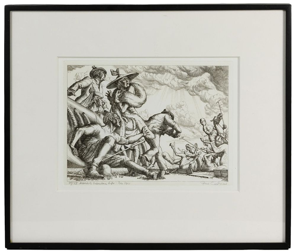 Lot 401: Paul Cadmus (American, 1904-1999)