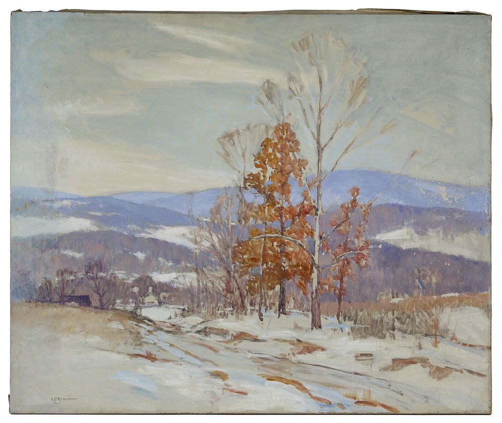 Lot 411: Karl C. Brandner (American, 1898-1961) Oil on Canvas