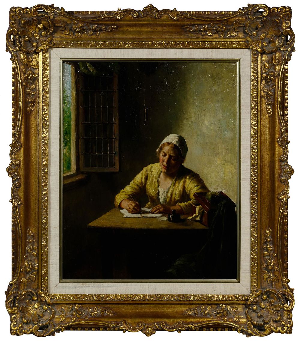 Lot 419: Bernard de Hoog (Dutch, 1867-1943) Oil on Canvas