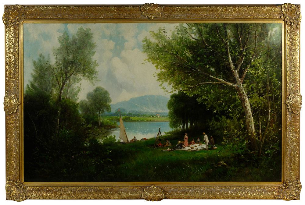 Lot 420: Unknown Artist (European, 20th Century) Oil on Canvas