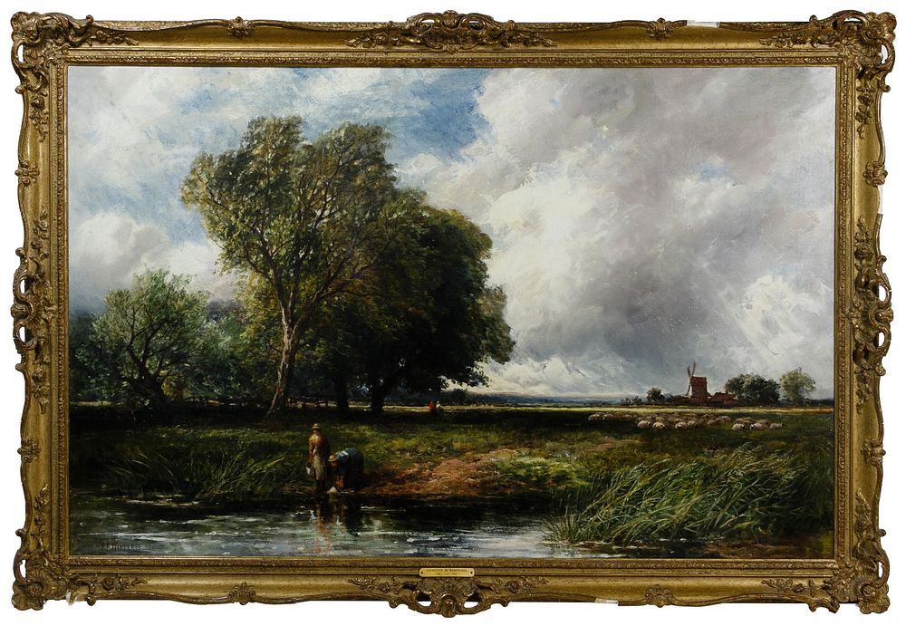 Lot 425: Edmund Morrison Wimperis (English, 1835-1900) 'Summer