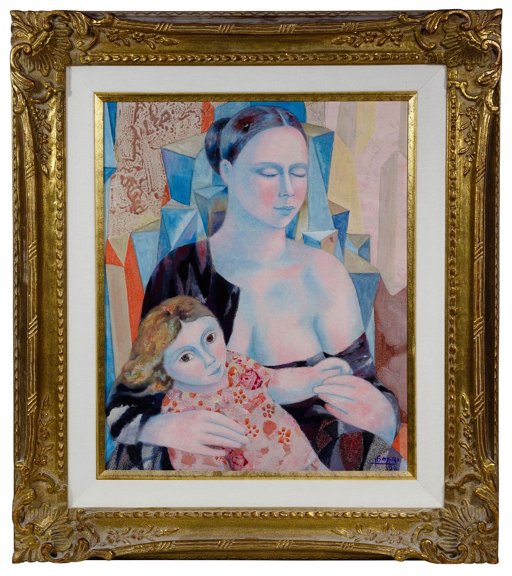 Lot 437: Jacques Borei (French, b.1929) Oil on Canvas
