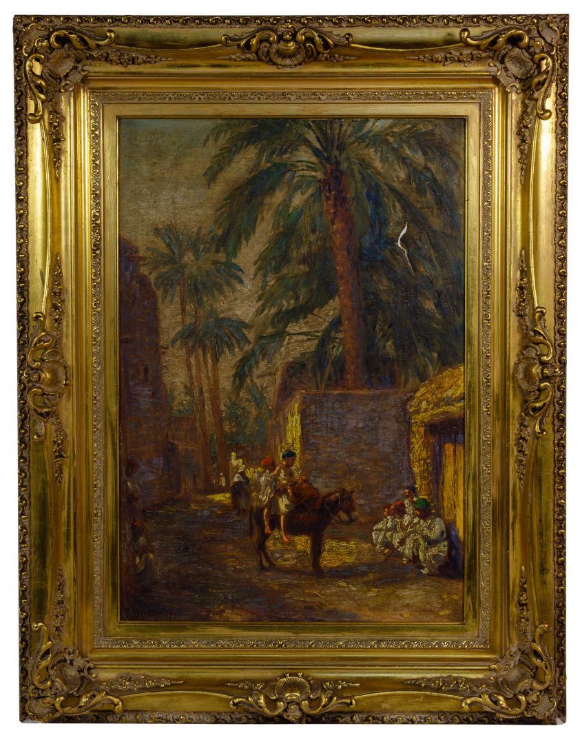 Lot 438: Julius Berzevizy (Hungary, b.1875) Oil on Canvas