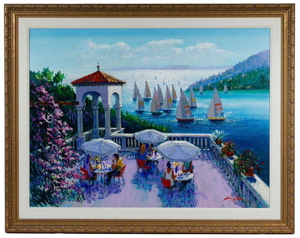 Lot 440: Kerry Hallam (English / American, b.1937) Giclee Enhanc