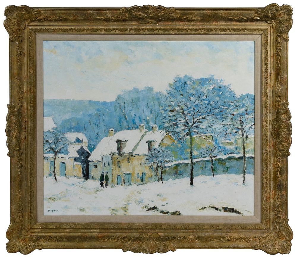 Lot 451: William Foreman (English, b.1939) Oil on Canvas