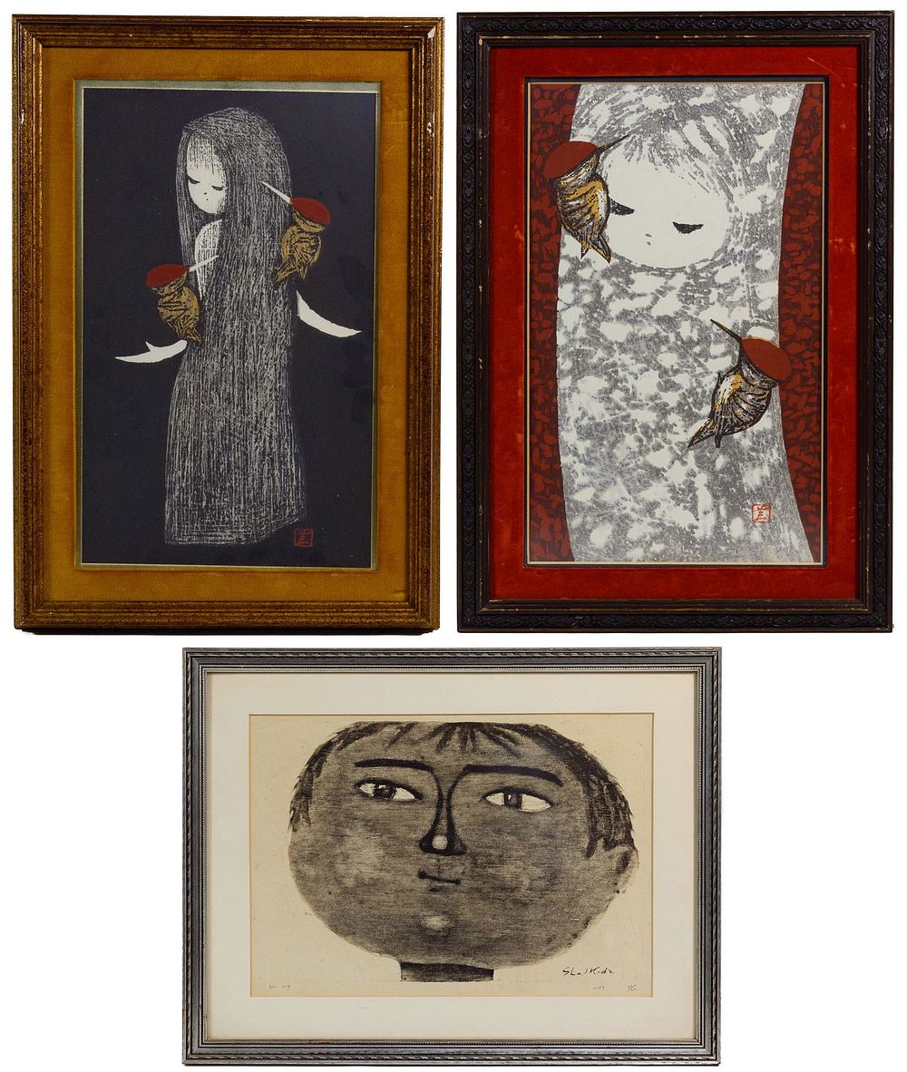 Lot 459: Japanese Woodblock Assortment
