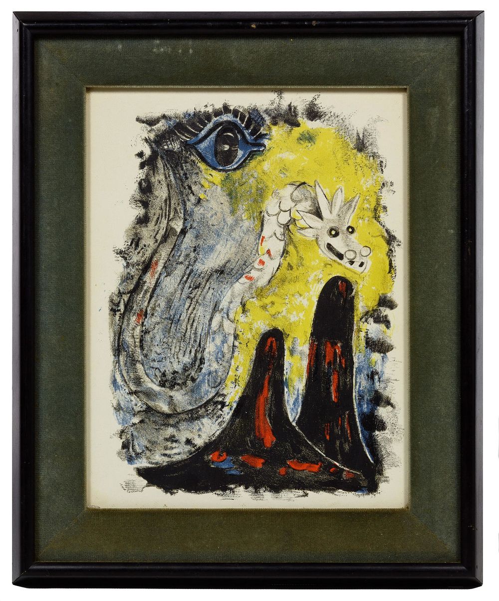 Lot 469: (After) Rufino Tamayo 'Ojo y Serpiente' Lithograph