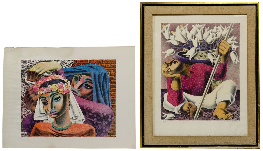 Lot 474: Emilio Amero (Mexican / American, 1910-1976)