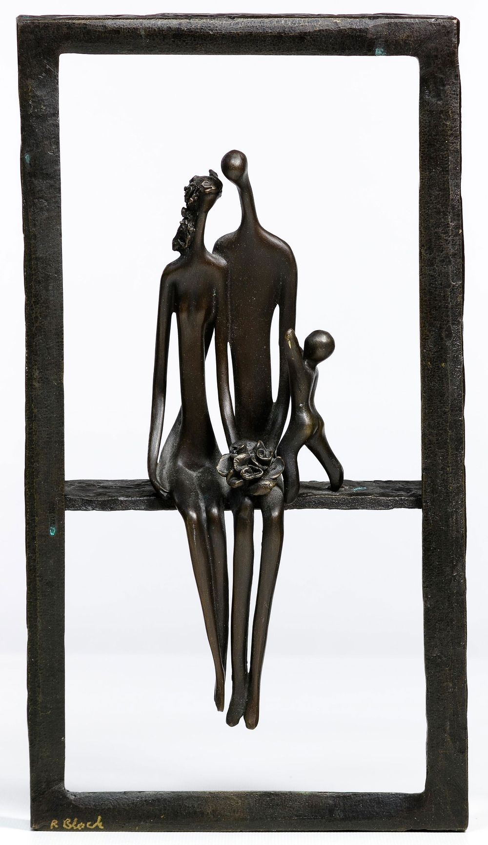 Lot 498: Ruth Bloch (Israeli, b.1951) Bronze Wall Hanging