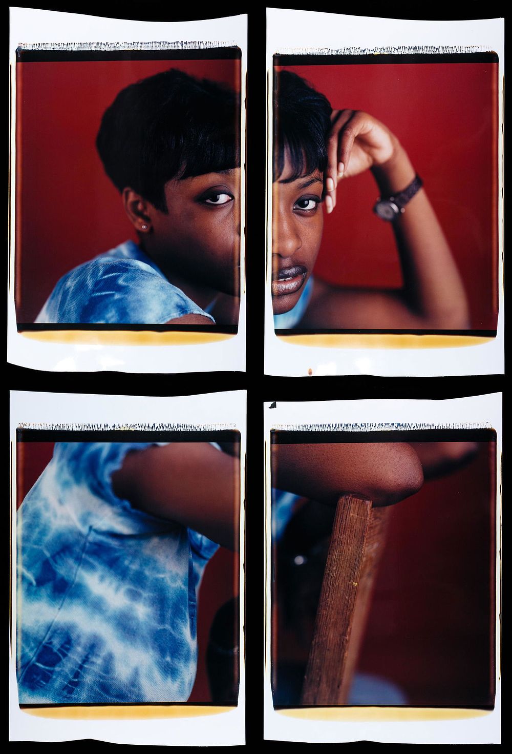 Lot 507: (Attributed to) Dawoud Bey (American, b.1953) Portrait