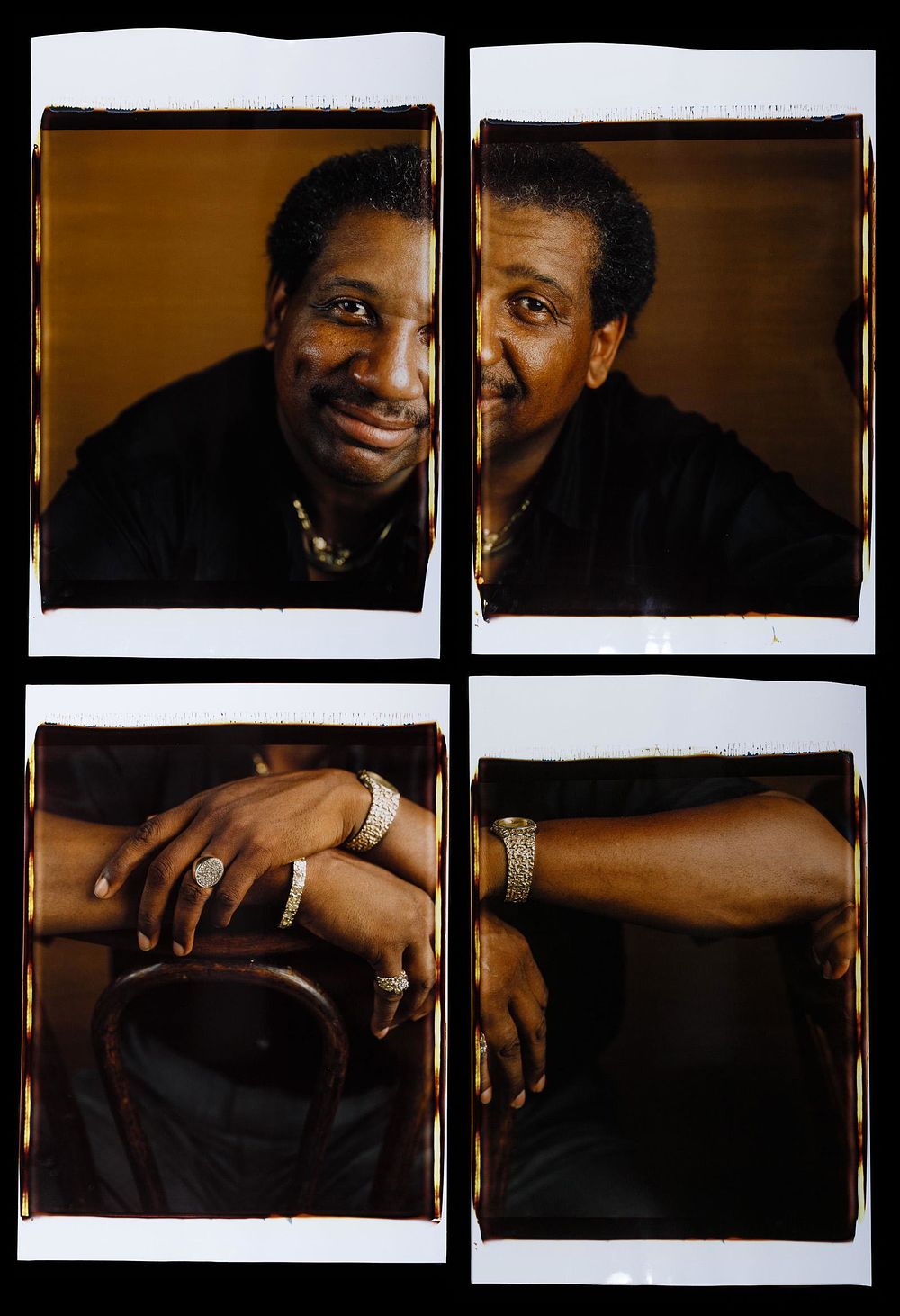 Lot 508: (Attributed to) Dawoud Bey (American, b.1953) Portrait