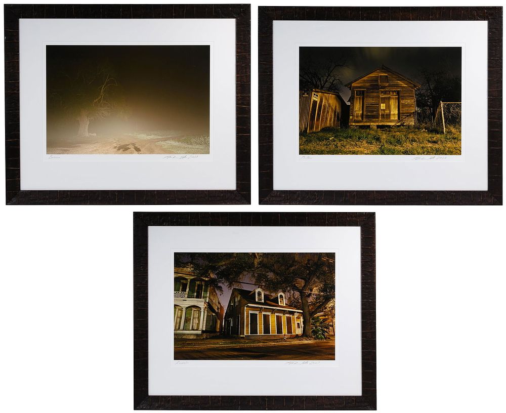Lot 513: Frank Relle (American, b.1976) 'Nightscapes'