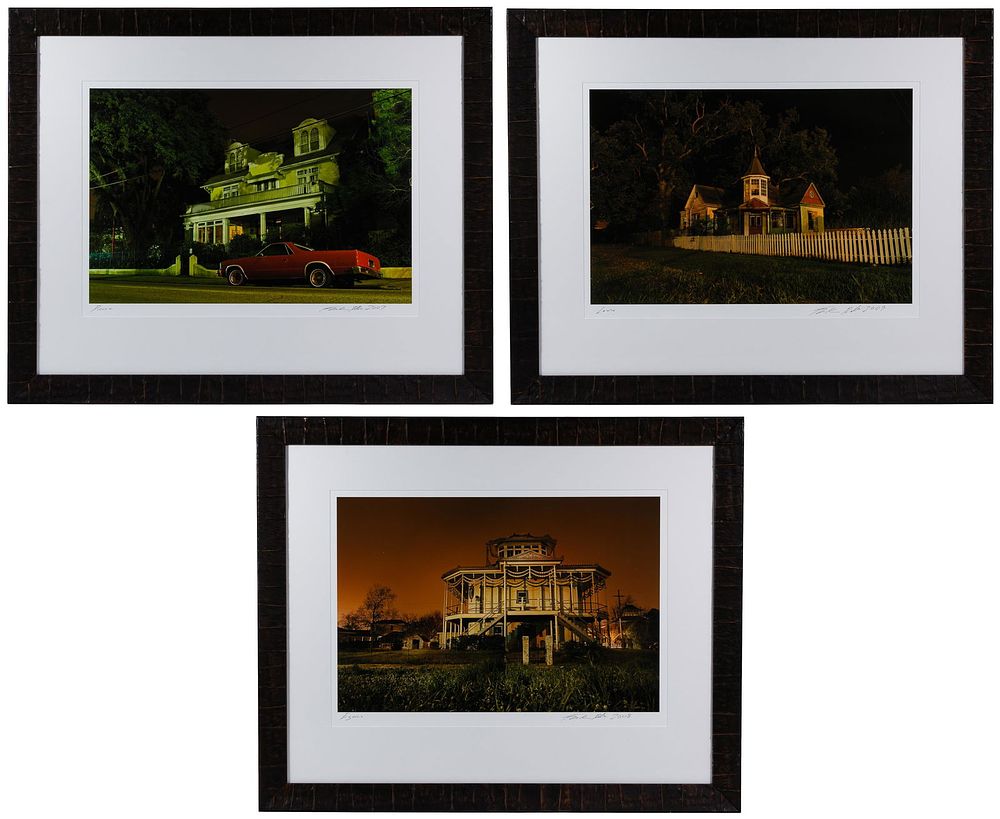 Lot 529: Frank Relle (American, b.1976) 'Nightscapes' Series