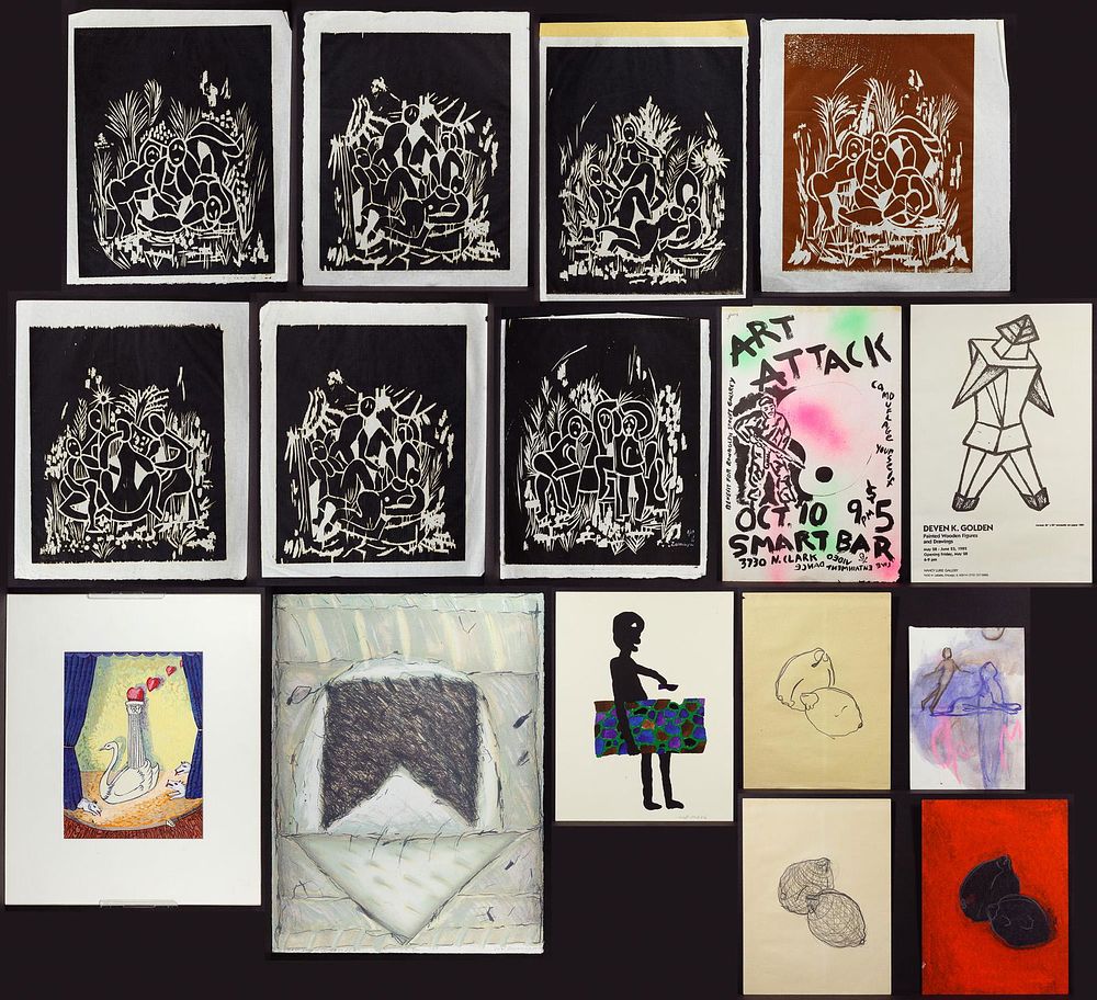 Lot 537: 20th Century Works on Paper Assortment