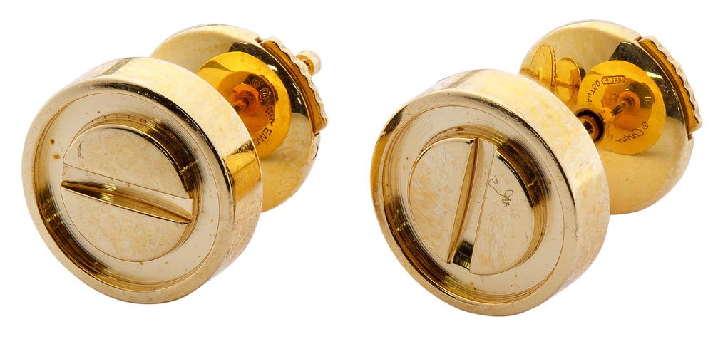 Lot 578: Cartier 18k Yellow Gold