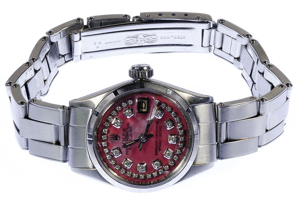 Lot 698: Rolex Oyster Perpetual Datejust Ladies Wrist Watch