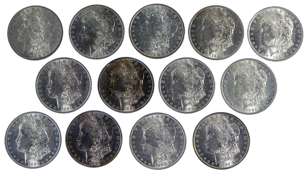 Lot 740: Morgan $1 Unc. Assortment