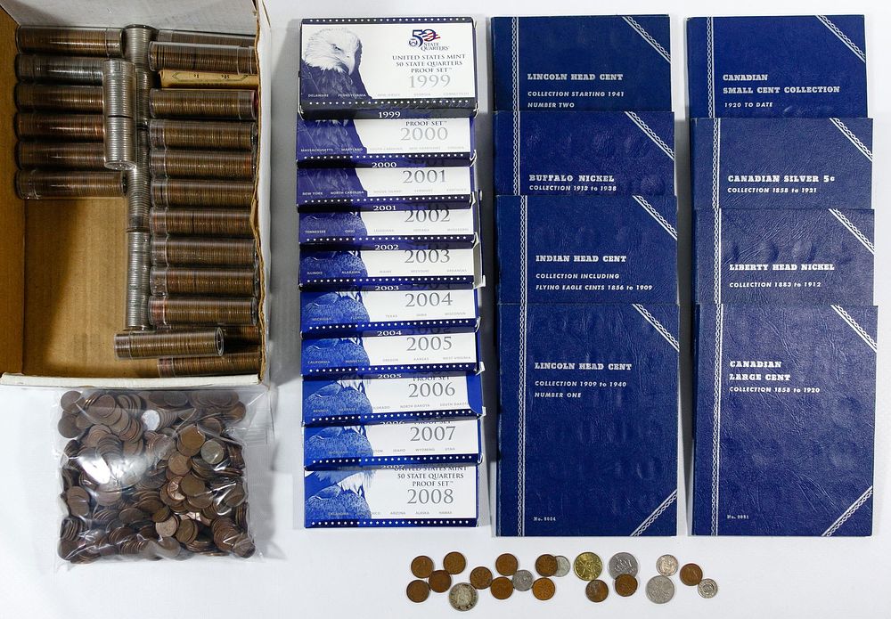 Lot 744: US Coin Assortment