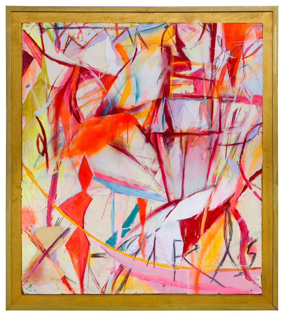 Lot 206: Darinka Novitovic (American, 20th Century) Mixed Media