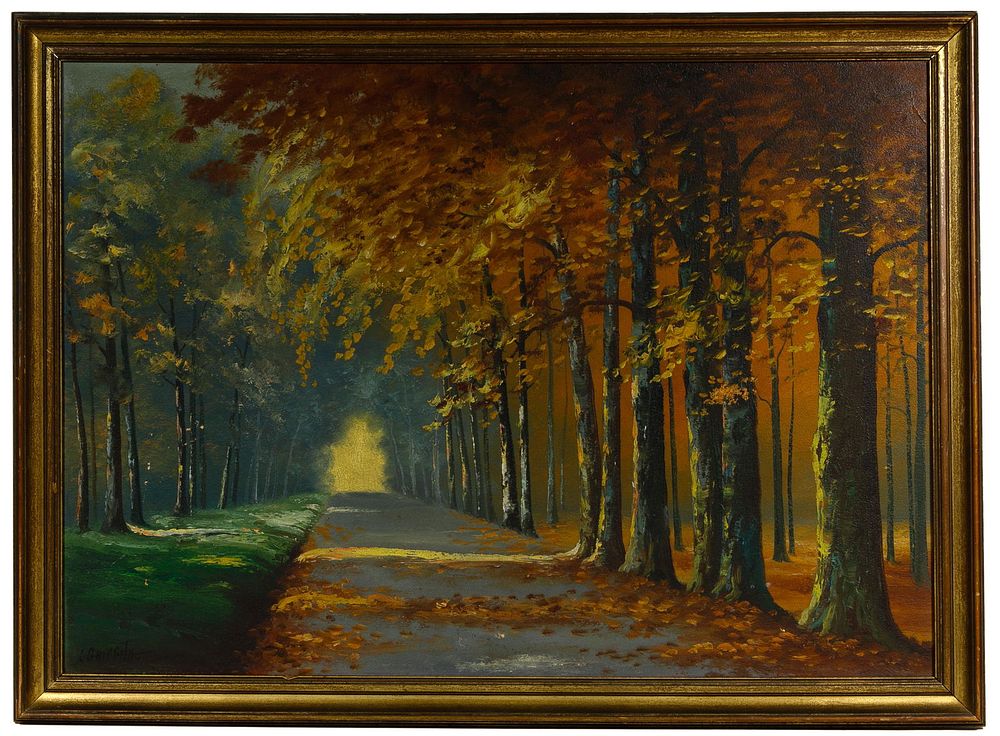 Lot 223: Lorenz Griffith (American, 1889-1968) 'Autumn Morning'