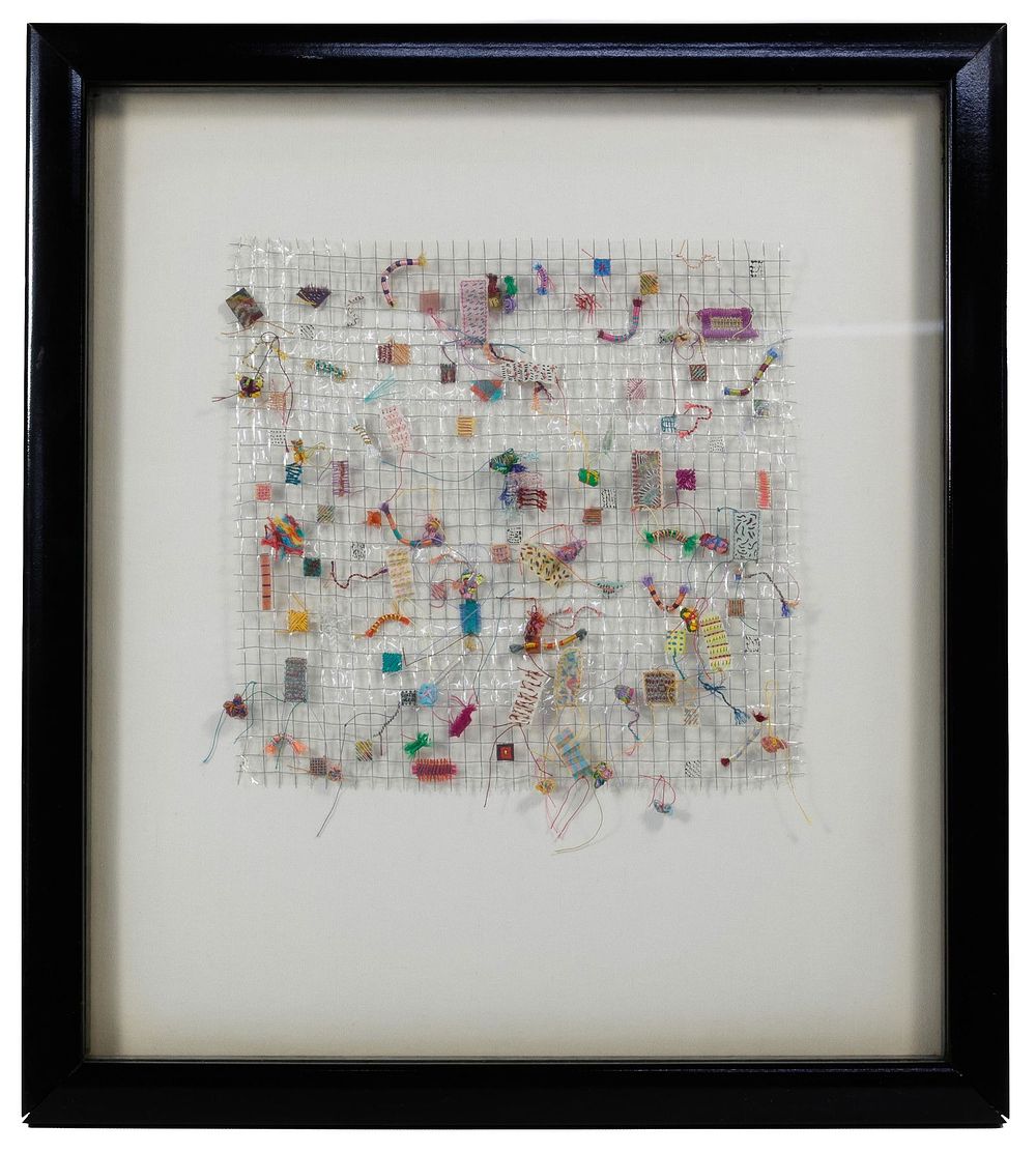 Lot 227: Mary Bero (American, b.1949) 'New Formula II' Mixed