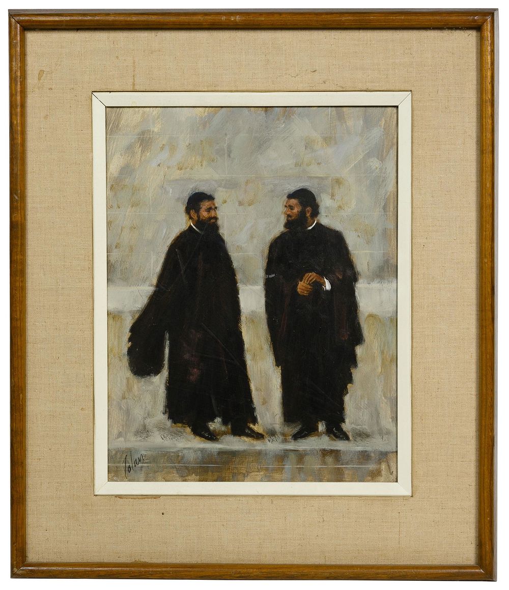 Lot 233: Richard Judson Zolan (American, 1931-2001) Oil on Board