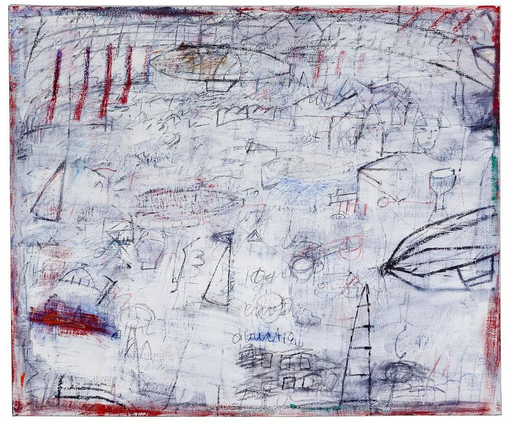 Lot 237: Susanne Doremus (American, b.1943) 'New Jersey' Mixed