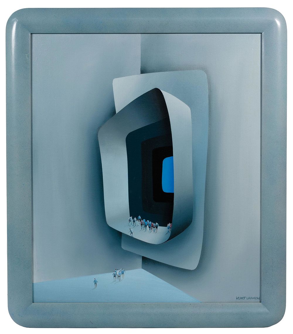 Lot 259: Kurt Larisch (Austrian, 1913-2009) Oil on Canvas