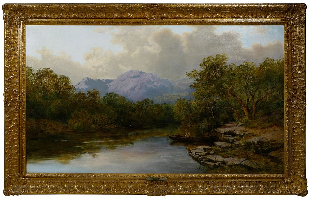 Lot 261: Nathaniel Everett Green (English, 1823-1899) 'In