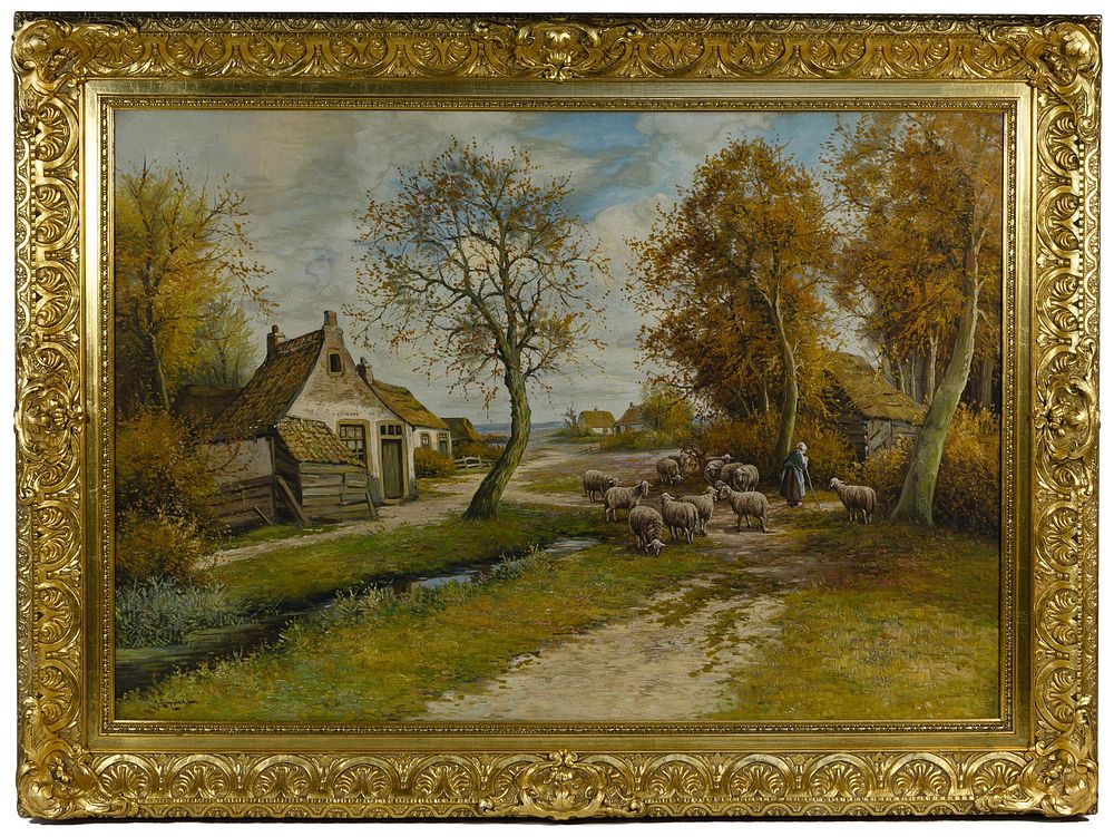 Lot 271: Wilhelm Hugo Rupprecht (German, 1881-1970) Oil on