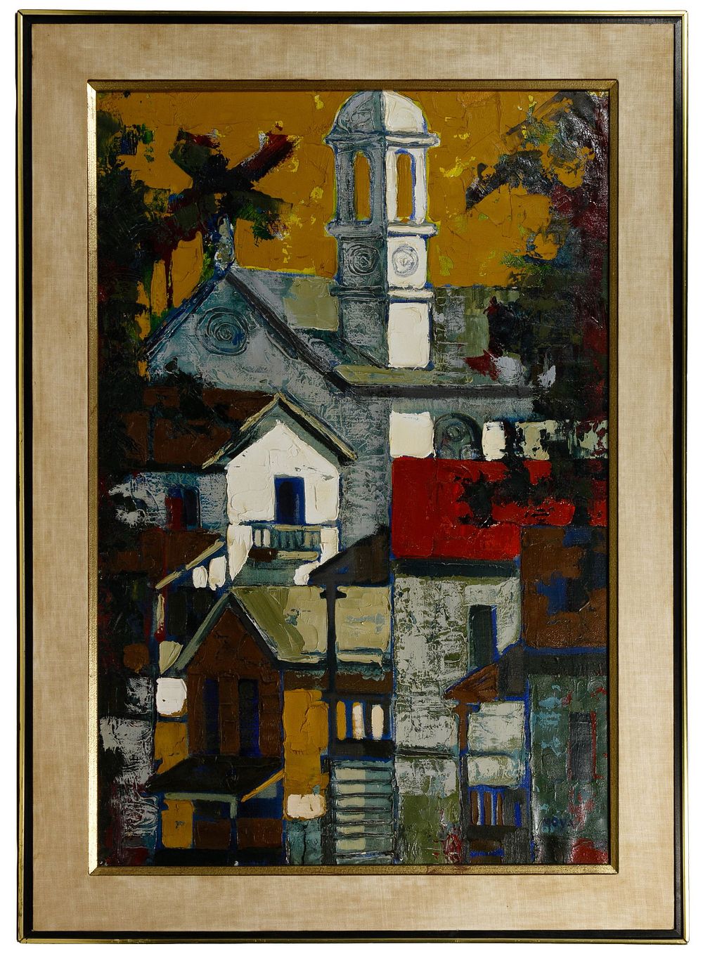 Lot 274: Robert Moya (American / Mexican, 1932-2008) Oil on