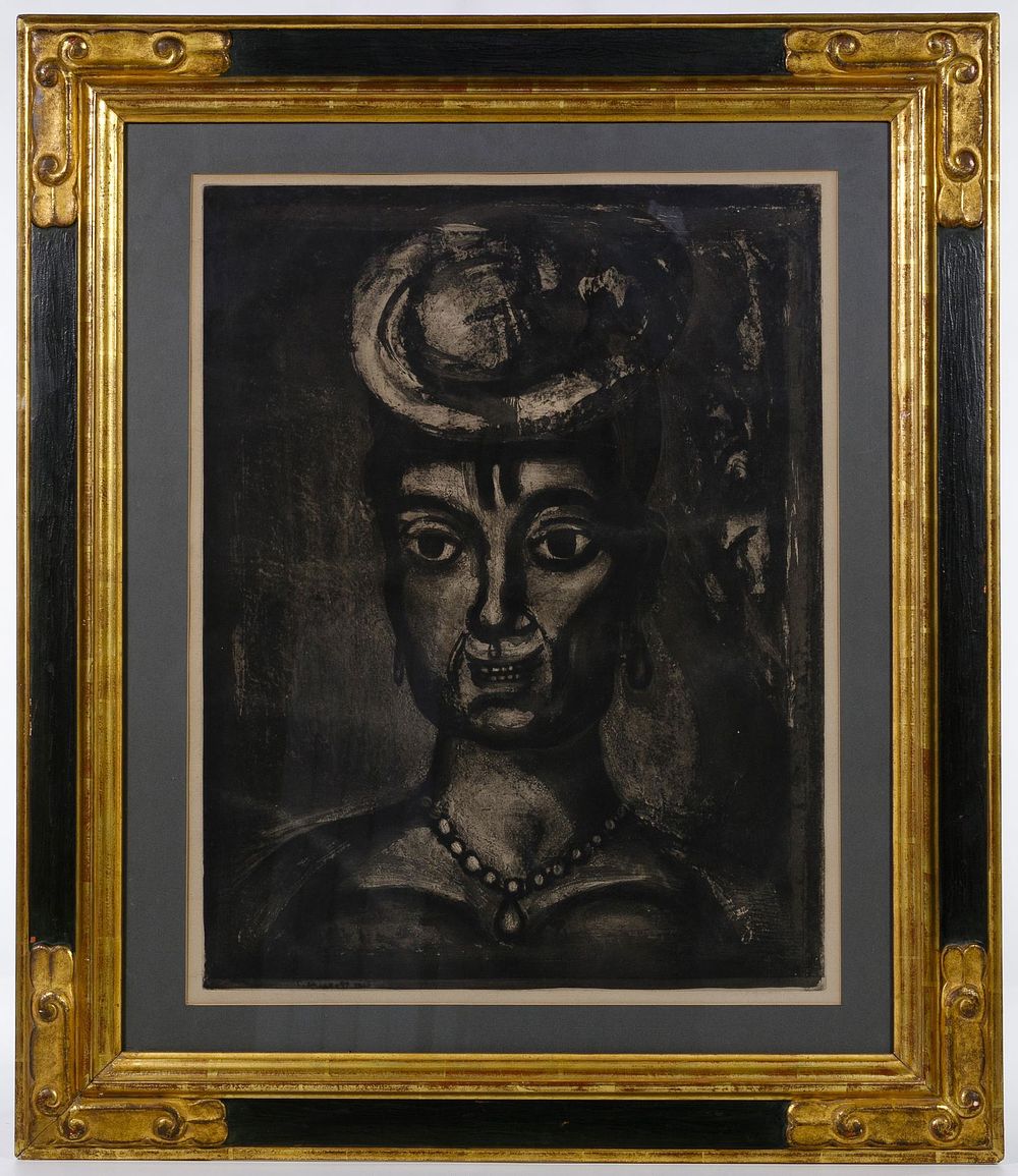Lot 282: Georges Rouault (French, 1871-1958) 'Femme Affranchie,