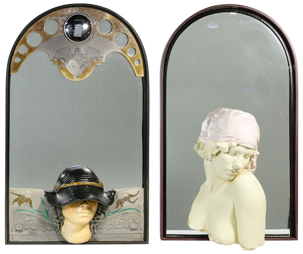 Lot 294: Marc Sijan (American, b.1946) Sculptures on Mirrors