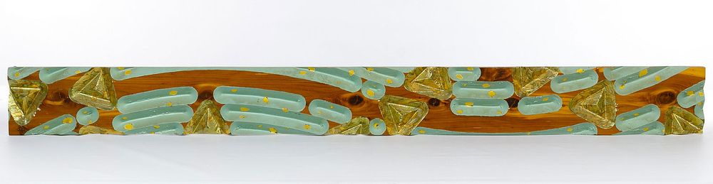 Lot 295: Michael Cain (American, 20th Century) 'Soma Wave Lintel
