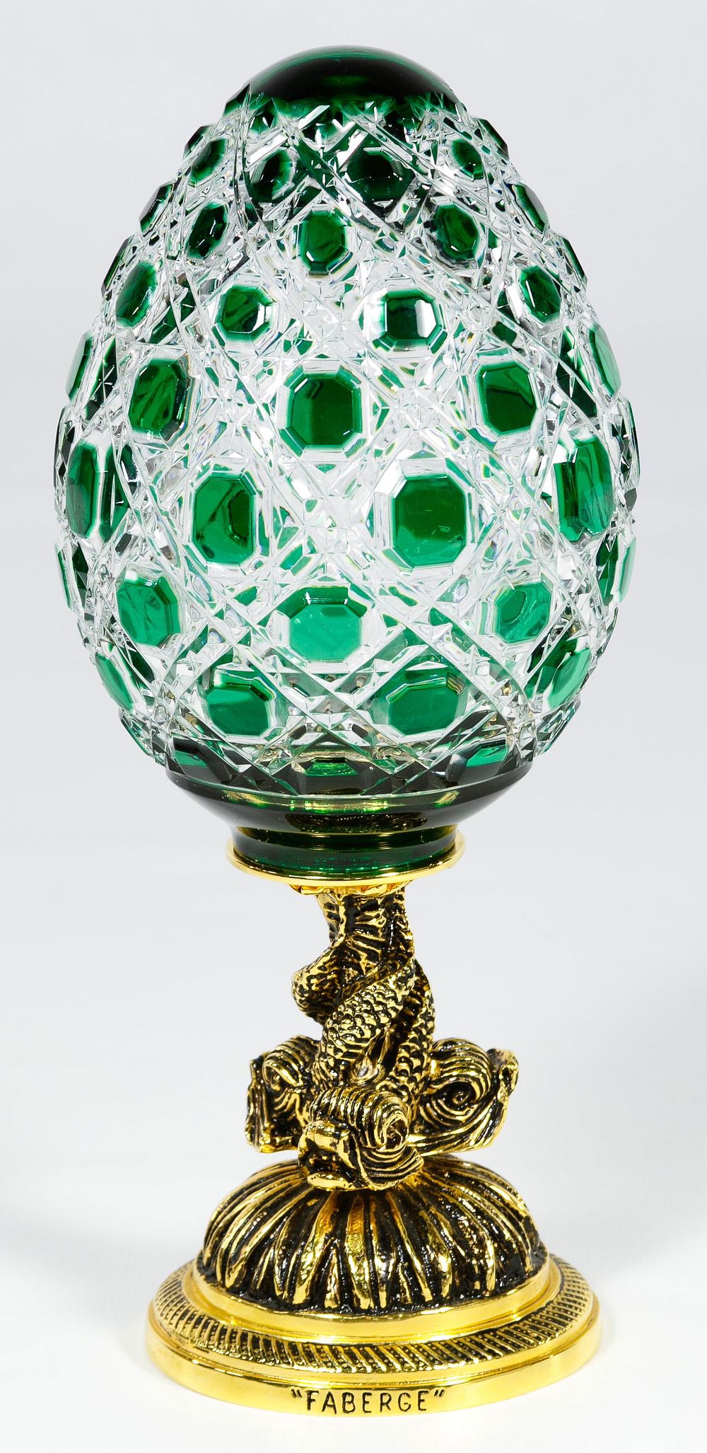 Lot 316: Faberge Crystal Egg