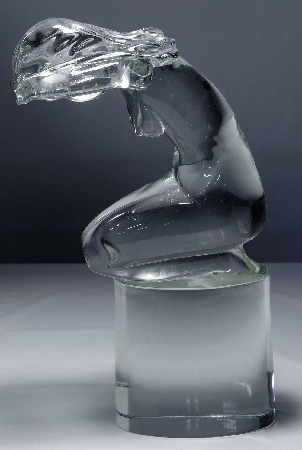 Lot 319: Loredano Rosin (Italian, 1936-1992) Glass Figurine