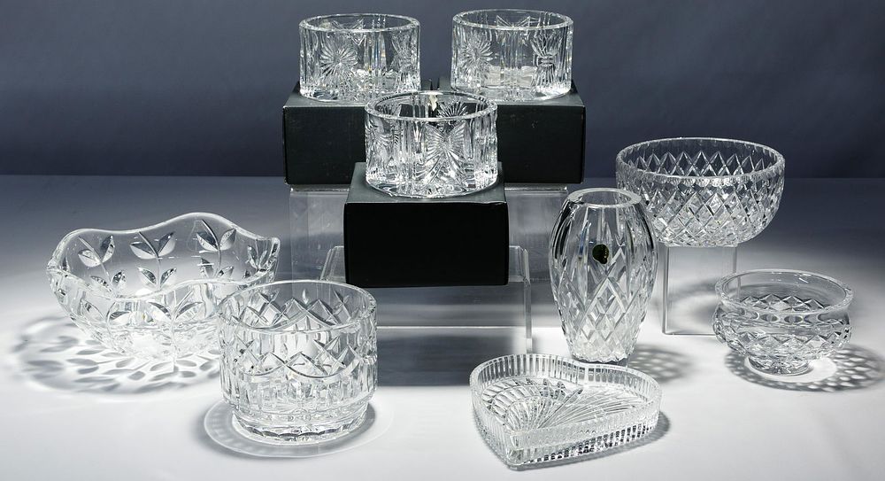 Lot 332: Waterford and Crystal Assortment