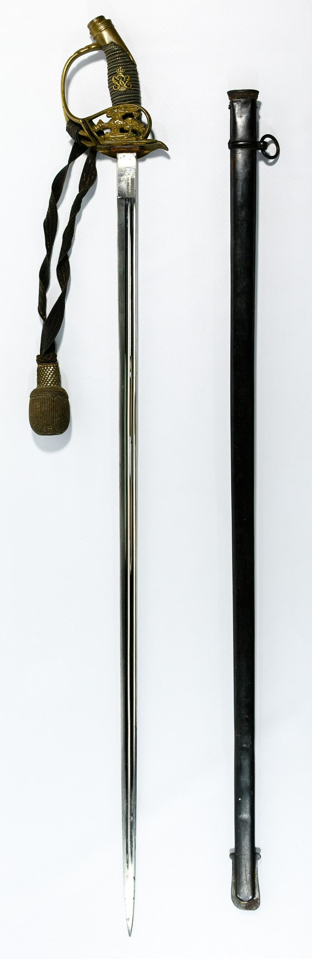 Lot 357: World War I German Sword and Scabbard