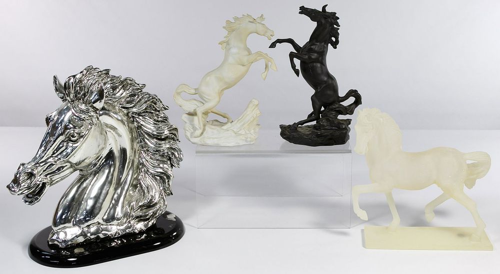 Lot 370: Horse Statue Assortment