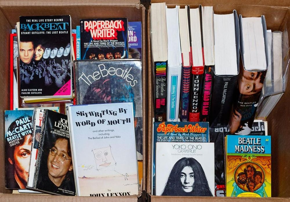 Lot 377: Beatles Book Assortment