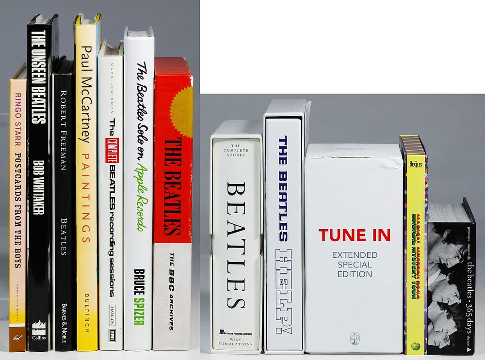 Lot 378: Beatles Book Assortment