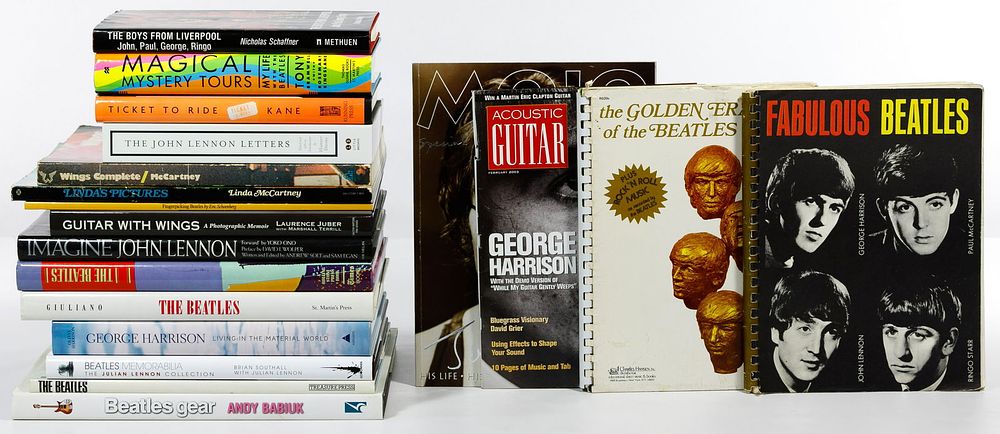 Lot 379: Beatles Book Assortment