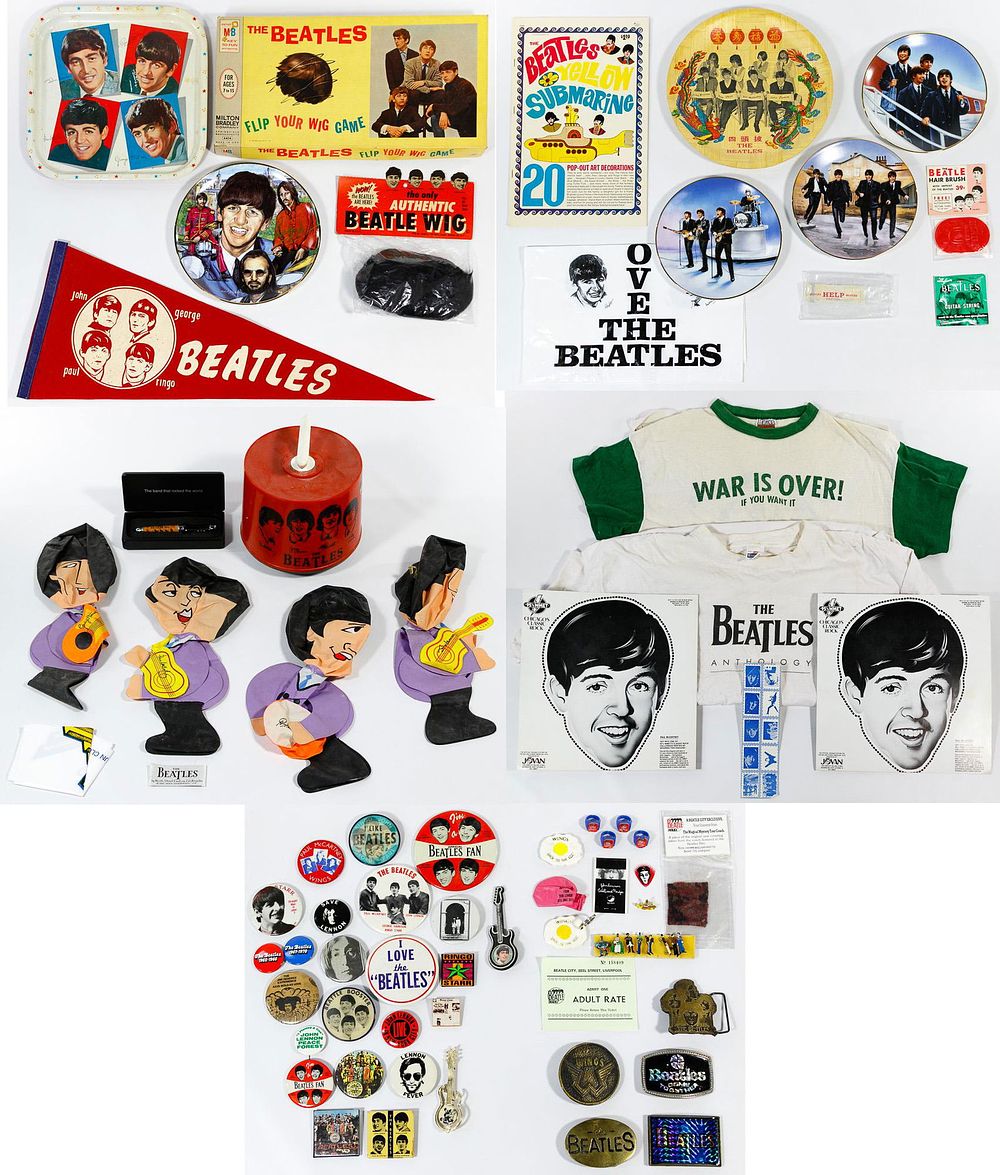Lot 383: Beatles Collectible Assortment