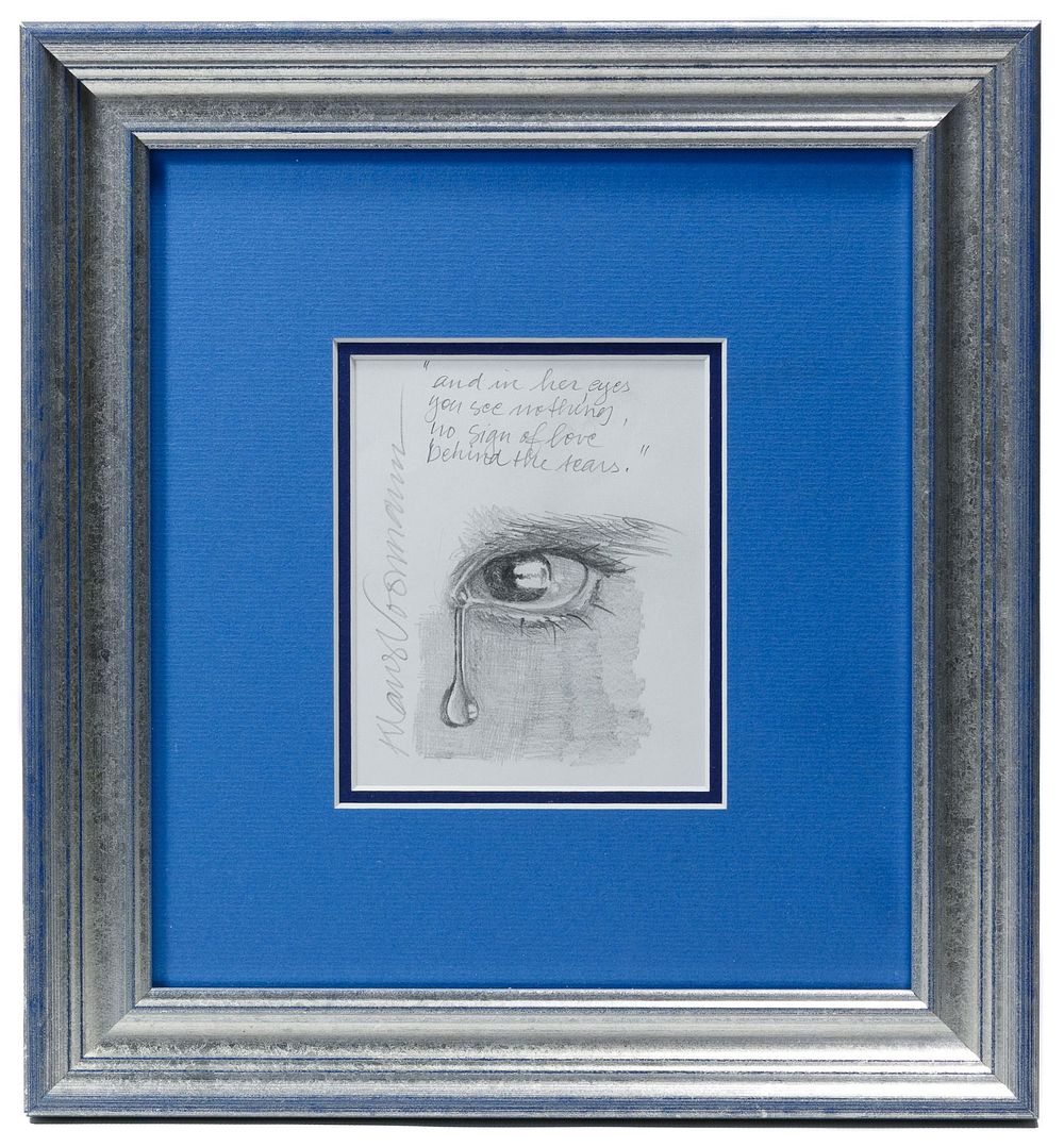Lot 392: Klaus Voormann (German, b.1938) Pencil on Paper