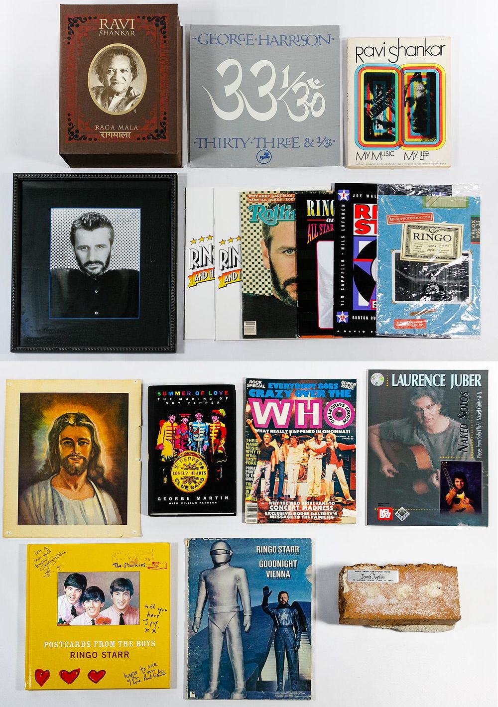 Lot 394: Ringo Starr Collectible Assortment